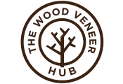 the wood veneer hub logo