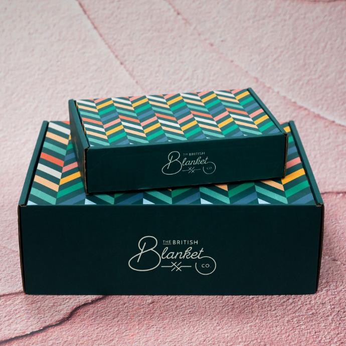 British Blanket Co Printed box