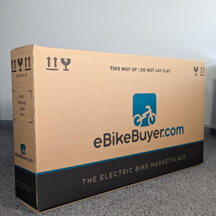 Large cardboard box for a Bike