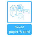 Recycle Bin - Cardboard & Paper (pack of 10)